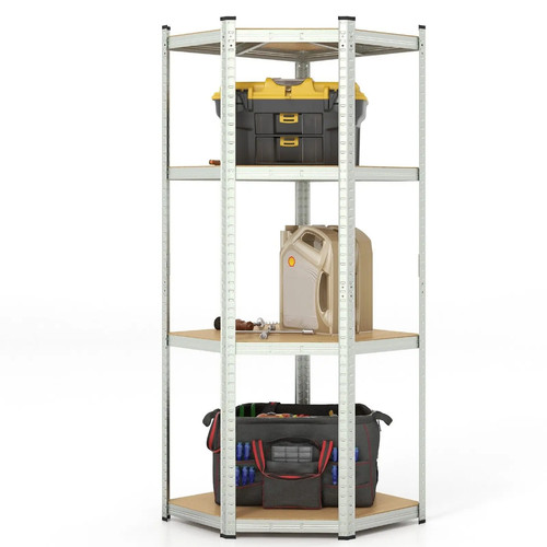 Tier corner shelving - shelving, unit