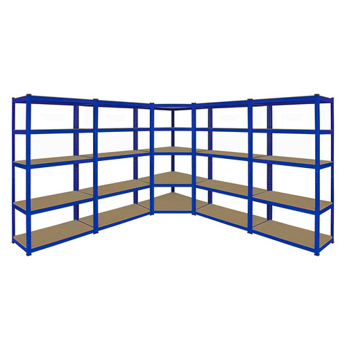 Corner garage racking unit - 1,