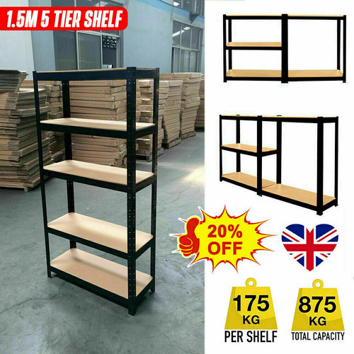 Boltless garage racking tier - racking,
