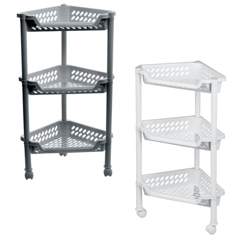 Bathroom corner storage unit - corner,