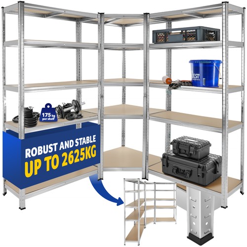 Garage shelving unit - shelving, 3-part
